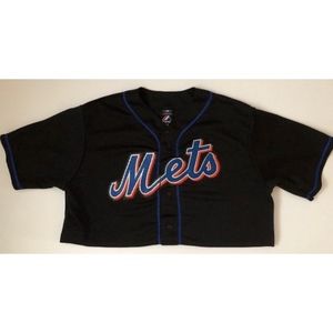 MLB NY Mets Ike Davis Majestic Jersey
